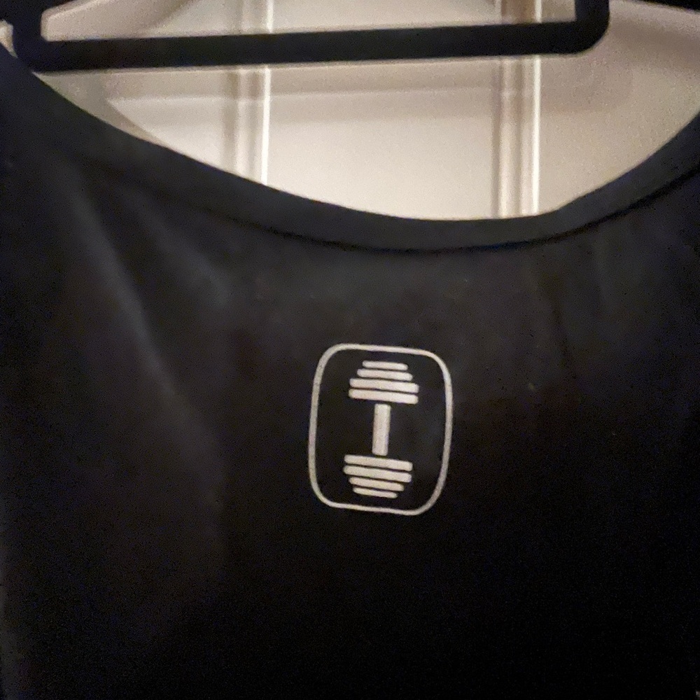 The Liftbox Embrace Discomfort Black Graphic Tank Top with Samurai Design,  2XL - Picture 4 of 7